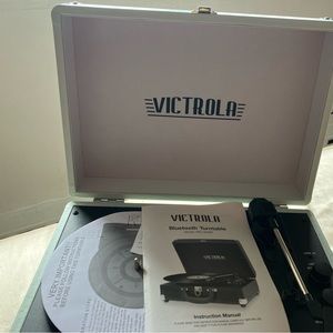 The Victrola Bluetooth Vinyl Portable Turntable
